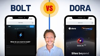 Bolt vs Dora: which AI tool generates the best landing page?