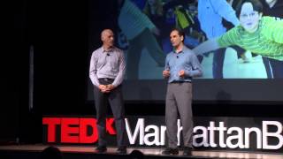 Math dance: Erik Stern and Karl Schaffer at TEDxManhattanBeach