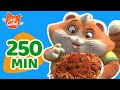 +250 MIN | Los mejores episodios completos de la temporada 1 de 44 Gatos | ¡El poder de los fideos!