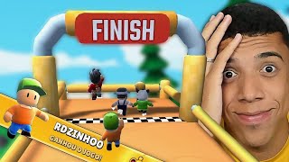 RD JOGANDO STUMBLE GUYS COM OS INSCRITOS ( INSANO ) 🔥