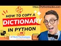 Copying a Dictionary in Python | How to copy a dictionary in Python | Copy dict in Python [English]