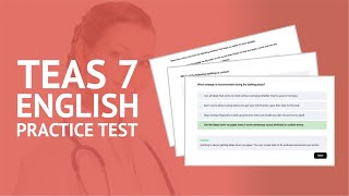 TEAS English Practice Test (TEAS 7 English Updated 2023)