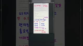 6/3)GS리테일 인적분할 간단정리, 내용 10장인데 핵심은 이 정도...