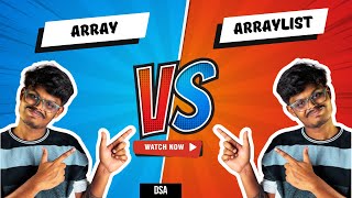 Array vs ArrayList – What's Best for You? | Tamil DSA Simplified