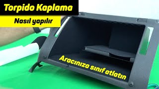 Kadife kumaşla torpido içi nasıl kaplanır Opel Corsa D