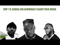 Top 15 Songs on Afrobeats Chart - This week, June 22 2021 | Afro UC