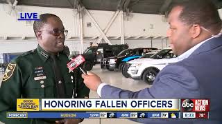 Hundreds come together of honor fallen officers at MacDill Air Force Base