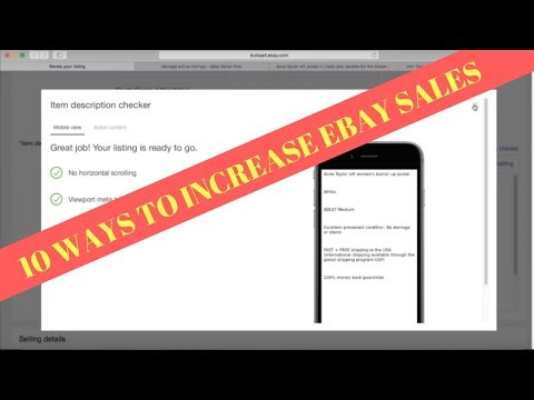 10 Ways to Increase Ebay Sales 10 Ways to Increase Ebay Sales