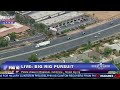 full epic police chase stolen big rig through southern california fnn