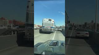 MTA BUS OVER SPEED LIMIT #shorts #mta #omg #speed