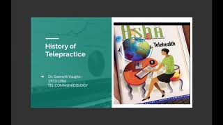 ISHA Webinar Series: Guidelines \u0026 Trends in Telerehabilitation in Speech Language Pathology