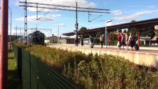 Train at Rättvik, Sweden (1)