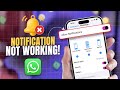 How to Fix WhatsApp Notification Not Working on iOS Device | WhatsApp Alerts Not Showing