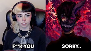Emma gets mad at Corpse after he makes fun of her accent