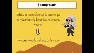 La charge de la preuve et le mécanisme de la présomption