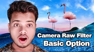 How to Use Camera Raw Filter In Adobe Photoshop CC 2021|| Camera Raw Filter Kaise Use Karen👌👍
