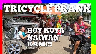 Tricycle prank,naiwan ang sidecar,NAGALIT SI ATE,#tricycleprank#tricycle#jhayinaction