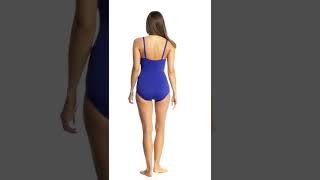 Gabar Chlorine Resistant Wave Runner Twist One Piece Swimsuit | SwimOutlet.com