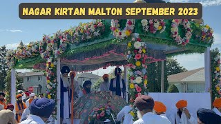 Malton Nagar Kirtan September 2023 Canada, ਮਾਲਟਨ ਨਗਰ ਕੀਰਤਨ ਸਤੰਬਰ 2023 ਕੈਨੇਡਾ