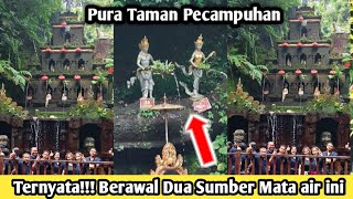 Rame Pemedek !!!! Tempat Melukat di Pura Taman Pecampuhan Sala Kabupaten Bangli