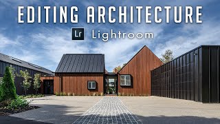 HOW I EDIT ARCHITECTURE IN LIGHTROOM - Full Real Estate Exterior Photo Edit