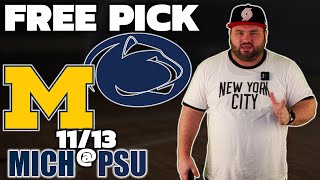 Penn State vs Michigan | Free Week 11 College Football Picks | Big Ten Betting | Kyle Kirms