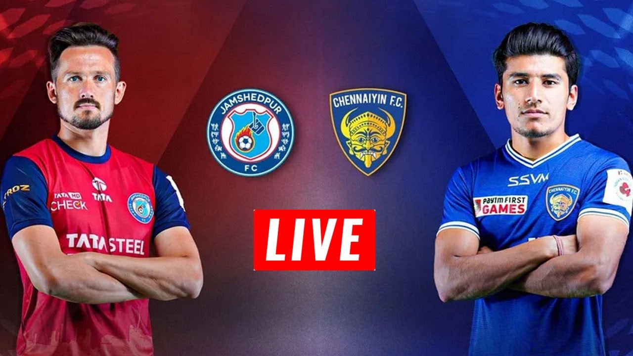 🔴 LIVE : Jamshedpur FC Vs Chennaiyin FC | Hero ISL 2023 | Jamshedpur Vs ...