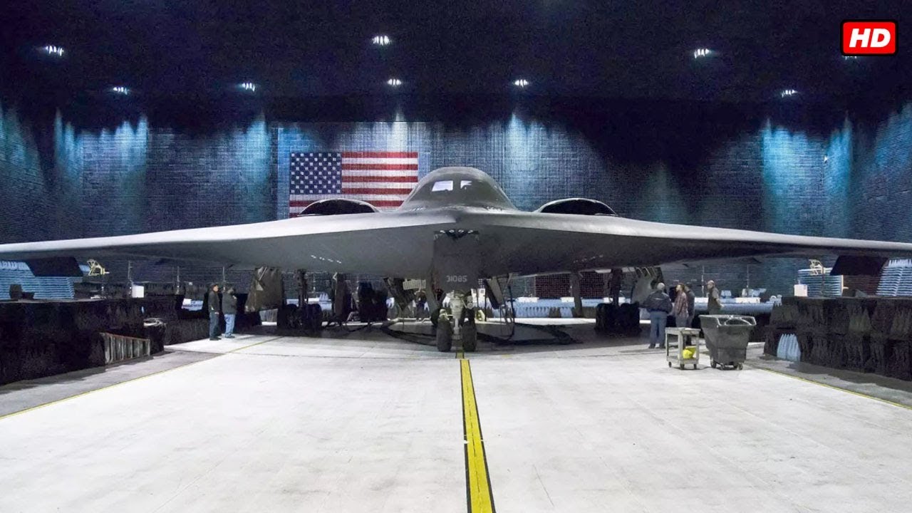 B-2 Stealth Bomber's Upgrade - Visit To Edwards AFB's Massive Anechoic ...