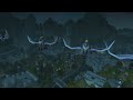 Stormwind at Night - Rain Storm Ambiance Sounds Only - 2+ Hours Warcraft Relax Sleep or Study WoW
