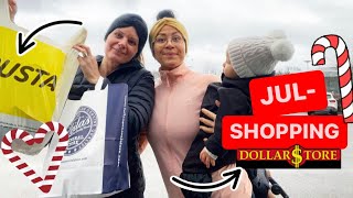 Vlogg! -Julshoppar på Rusta och Dollarstore + Haul!