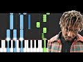 Juice Wrld - Robbery (EASY Piano Tutorial)
