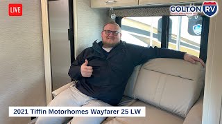 2021 Tiffin Wayfarer 25 LW Class C Diesel Motorhome Walkthrough Review \u0026 Test Drive