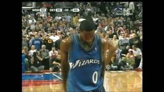 NBA Throwback Chauncey Billups \u0026 Rasheed Wallace vs. Gilbert Arenas + Chucky Atkins 11.25.2005