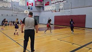 Feb 21, 2025 - 2nd Quarter - PRBC vs. Ottawa South - Team Cournoyer U16 Girls 2024-25