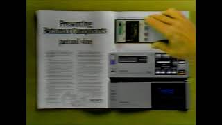 Sony Betamax Component System Commercial (1982)