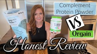 Complement Protein Powder VS Orgain: My Honest Review