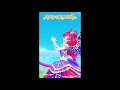 dcdアイカツオンパレード！3弾　ノエル ＆ セイラで「future jewel」☆5 とてもむずかしい ＋アンコール