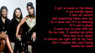 Weak by SWV (Lyrics)