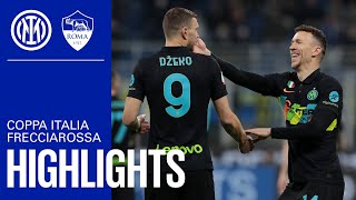 Dzeko & Sanchez fire Inter into the semi-finals! ⚫🔵 INTER 2-0 ROMA | HIGHLIGHTS | COPPA ITALIA 21/22