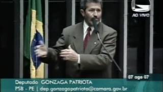 PRONUNCIAMENTO DEP GONZAGA PATRIOTA