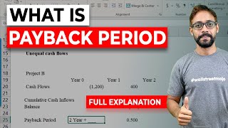 Payback Period - Basics, Formula, Calculations in Excel (Step by Step)