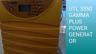 UTL GAMMA PLUS 3350 UNBOXING VIDEO