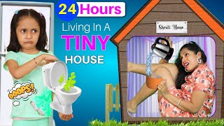 24 Hours Living In A Tiny House Challenge | ShrutiArjunAnand