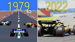 Evolution of F1 Games 1979-2022