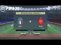 FIFA 22 PS5 | Italy Vs Spain | UEFA Nations League A Championship SemiFinal