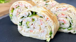 Простая,бюджетная закуска всего из 4х основных продуктов!Вкусно,просто и быстро готовить!