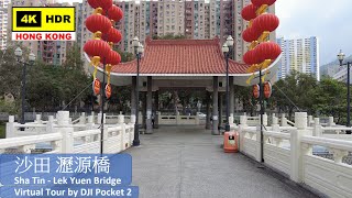 【HK 4K】沙田 瀝源橋 | Sha Tin - Lek Yuen Bridge | DJI Pocket 2 | 2021.10.01