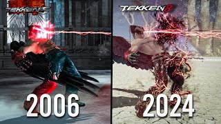 Devil Jin's Complete Laser Moves Evolution (2006-2024)