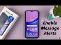 How To Enable Text Message Notifications On Samsung Galaxy A15