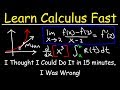 Understand Calculus in 35 Minutes